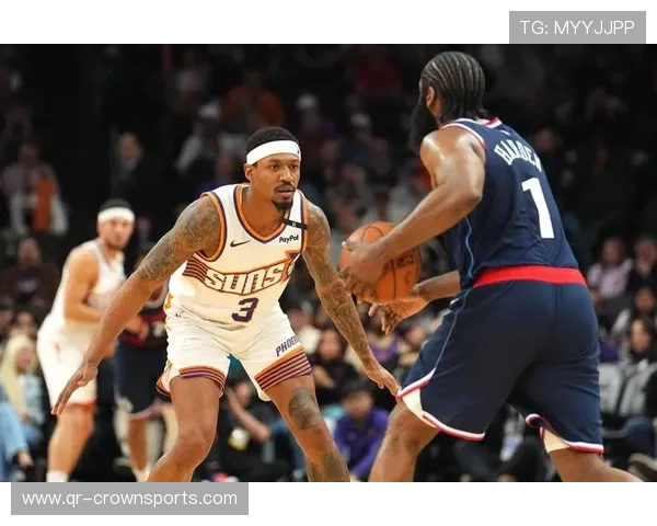 布拉德利·比尔无球跑位提升三分命中率 拉开与队内射手差距